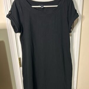 Banana Republic Elegant Black Tee